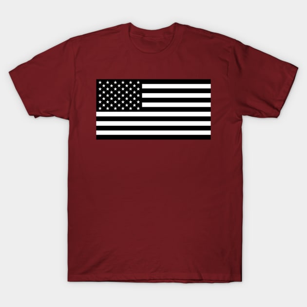 American Flag T-Shirt by Wickedcartoons